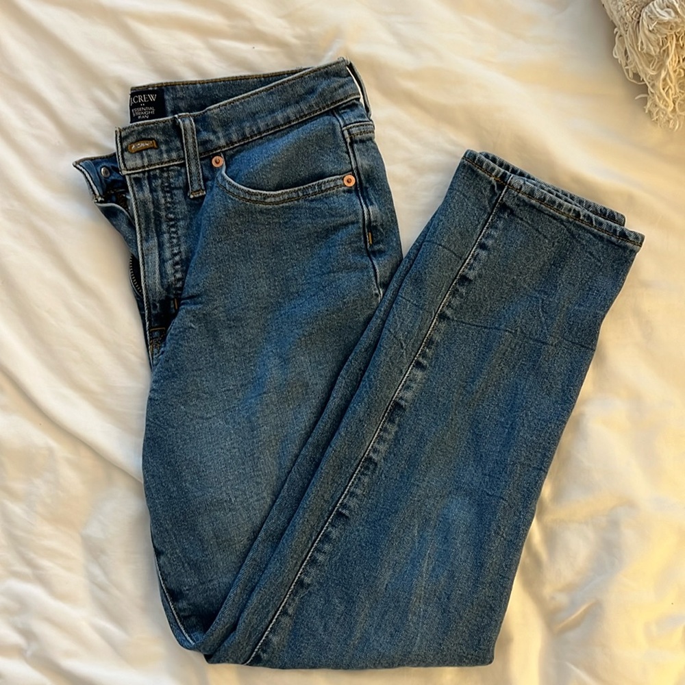 J Crew Essential Straight Jean